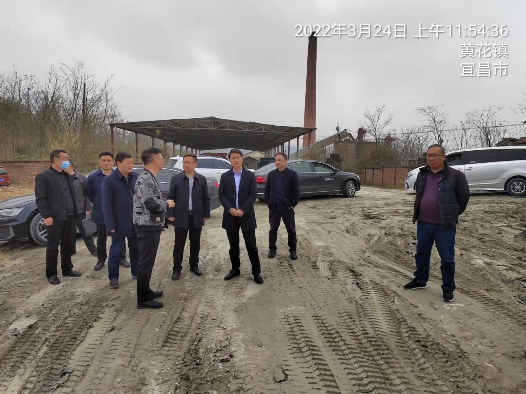 区领导到我厂开展资源开发利用、安全、环保检查工作